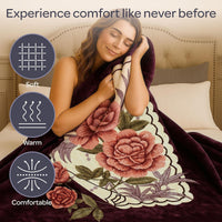 Throw Blanket - Oversized 91x74, 74 inches x 91 inches view 4