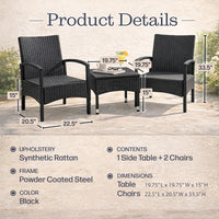 Gray Outdoor Patio Set view 6