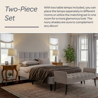Brushed Silver, Set of 2, 14" x 26" view 5