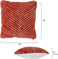 Home Modern Geometric Decorative Throw Pillow and Insert Décor view 2