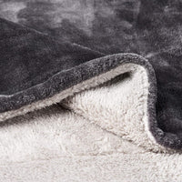 Plush Woven Sherpa Blanket, 70 inch view 3