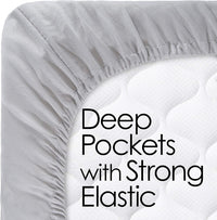 3-Piece Brushed Microfiber Twin Sheet Set, Purple view 51