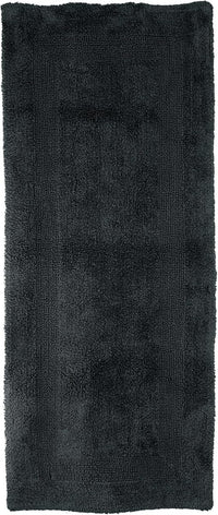 Reversible Long Bath Mat, Black view 3