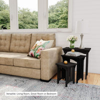 Brown, Set of 3, 22"x18"/17"x16.75"/14"x15.75" view 9