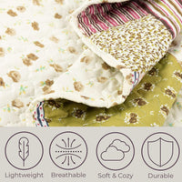 2-Piece Quilt Set - Savannah Classic Patchwork Twin Quilt view 3