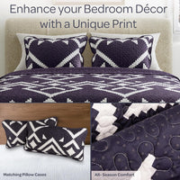 2-Piece Twin Quilt Set, Multicolor. view 30