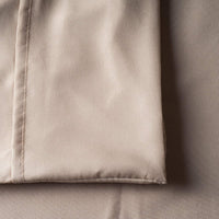 Brushed Microfiber Sheet Set-4 Piece Bed Linens-Fitted & Flat, Taupe view 4