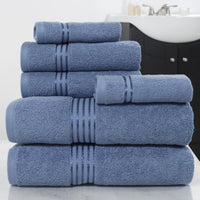 18PC Towel Set - Cotton Bathroom Accessories with 6 Bath, Large view 3