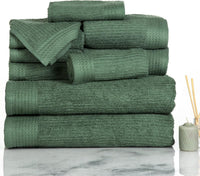 10PC Bathroom Towels Set view 9