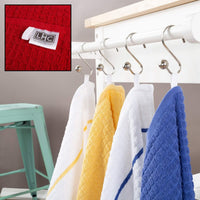 Bedford Home Kitchen Set of 8-16"x28" Absorbent 100% Cotton view 3
