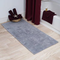 Bath Mat - 60x24-Inch Plush Cotton Bathroom, 2' x 5' (Rectangular) view 12