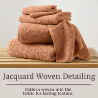 6PC Jacquard Towel Set view 3