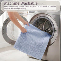 Cotton Bath Mat Set- 2 Piece 100 Percent Cotton Mats view 5