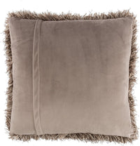 Oversized Floor or Throw Pillow Square Luxury Plush, Mocha view 2