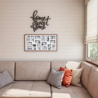 Home Decor Wall Sign - Home Sweet Home Decorative 3D Word Art view 3