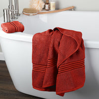 6 Piece Bathroom Towels Set, 28"x54.5"x0.25" view 36