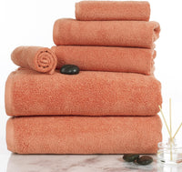 100 Percent Cotton Towel Set, Zero Twist, 29"x55"x.25" view 4