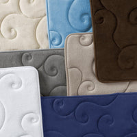 Bathroom Rug Set of 2, White view 4