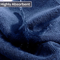 6 Piece Bathroom Towels Set, 28"x54.5"x0.25" view 9