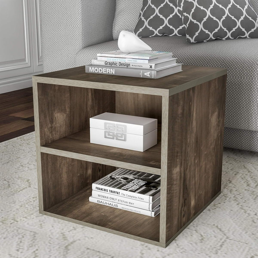 Stackable Cube End Table, Single &mdash; Lavish Home
