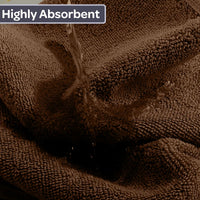 6 Piece Bathroom Towels Set, 28"x54.5"x0.25" view 15