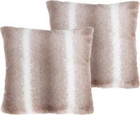 2-Pack Decorative Pillows, 17", Gray, Polyester view 6