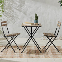 Folding Patio Bistro Set, Onesize view 2