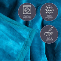 Faux Fur Throw Blanket, Full view 5