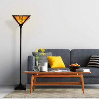 Tiffany Style Floor Lamp, 14" x 14" x 71" view 2