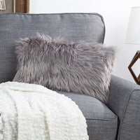 Decorative Pillows, 12" x 20", Gray view 1