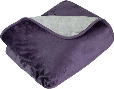 Waterproof Throw Blanket, Purple, 80" x 80"