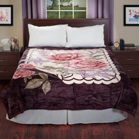 Throw Blanket - Oversized 91x74 Machine-Washable Bedding, Queen view 2