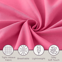 3-Piece Brushed Microfiber Twin Sheet Set, Purple view 79