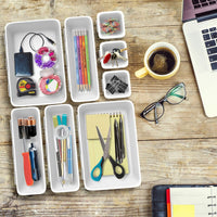Home 8 Pc. Drawer Organizer Bin view 5