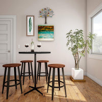 Counter Height Stools-Backless Kitchen or Dining Room Metal view 6