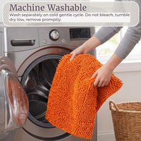 2 Piece Bathroom Rug Set, 1'5" x 2' (Rectangular) view 5