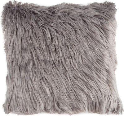 18" Plush Pillow - Luxury Square Accent Pillow Insert and Shag