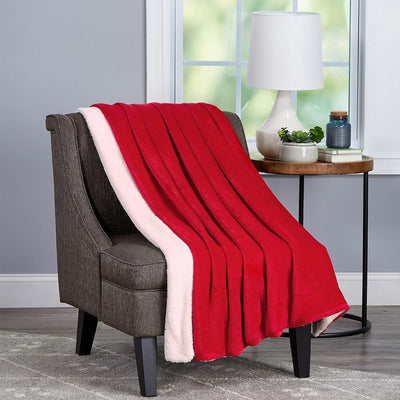 Poly Fleece Sherpa - Oversized Plush Woven Polyester, 70” L x 60”