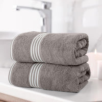 Bath Towels - 2PC 500GSM 100% Cotton Towel Set view 8