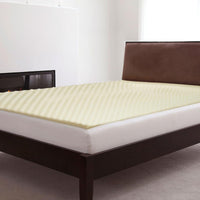 Natural Pedic 1 inch Thick Comfort Foam Mattress Topper view 2