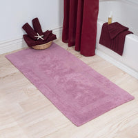 Bath Mat - 60x24-Inch Plush Cotton Bathroom, 2' x 5' (Rectangular) view 17