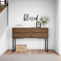 Blessed Wall Decor - Decorative 3D Metal Cutout view 4