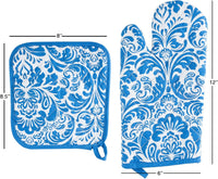 Oven Mitt And Pot Holder Set view 4