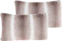 2-Pack Decorative Pillows, 11" x 19", Gray view 6