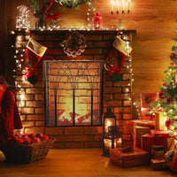 Fireplace Screen - 3 Panel Fireplace Gate with Protective Mesh view 6