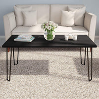 Small Space Coffee Table with Hairpin Legs view 7