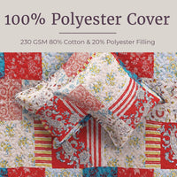 3 Piece Mallory Quilt Set - Full/Queen view 2