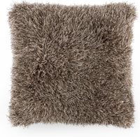 Oversized Floor or Throw Pillow Square Luxury Plush, Mocha view 1